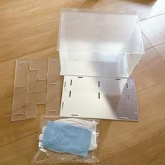 フィギュアケース 展示ケース ミラー付き　長方形