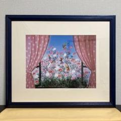 【希少】☆藤城清治☆海の中のピアノ☆直筆サイン入り☆リトグラフ☆中古品☆ 藤城清治【海の中のピアノ】限定500部／リトグラフ／版画／直筆
