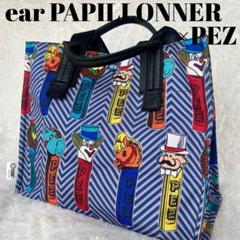 美品✨イアパピヨネ　ペッツコラボバッグ　2way キャンバス　サーカス　PEZ 極美品】PEZ（ペッツ）✖️イアパピヨネ コラボ ミニトート
