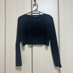 SHEIN クロップドカーディガン トップス