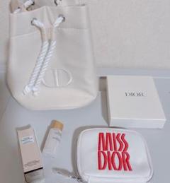 ☆Diorロードヴィサンプルフルセット　巾着付き　　【新品未使用】 DIOR | 出産祝いギフトセット トワル ドゥ ジュイ コットン