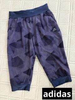 adidas CLIMALITE トレーニング ハーフパンツ　M ネイビーブルー