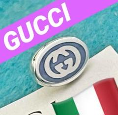 美品】GUCCI GGロゴ クリスタル ピアス(片耳用)
