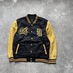 90s　激レア　FUBU　スタジャン　刺繍　ビッグシルエット　短丈　Y2K　中綿 90s 激レア FUBU スタジャン 刺繍 ビッグシルエット 短丈 Y2K 中綿