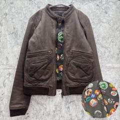 90's 古着 hysteric glamour パッチワークレザージャケット