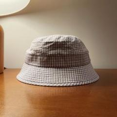 COMFORTABLE REASON ストライプ バケットハット COMFORTABLE REASON WONDERLANDストライプハットバケハ