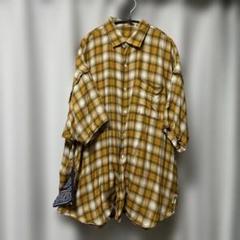 ssz オンブレチェックシャツ　L