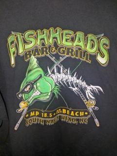 フィッシュヘッズ バー＆グリル Tシャツ ブラック　3XL　ビッグサイズ