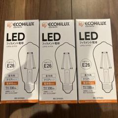 IRIS OHYAMA LED フィラメント電球 LDF2L-G-FCK E26