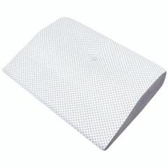 IKSTAR 格子縞枕カバー 洗えるカバー ライトグレー 54×42cm
