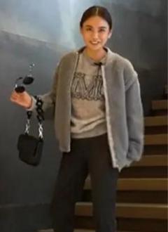 新品未使用 Max Mara テディベア ボンバージャケット 40 Max Mara - Max Mara マックスマーラ テディベア ボンバー