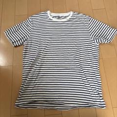 UNIQLO ストライプ 半袖Tシャツ　XLサイズ