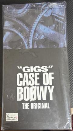 BOØWY "GIGS" CASE OF BOØWY -THE ORIGINAL