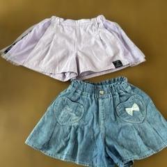 130 ショートパンツ　まとめ売り　女の子