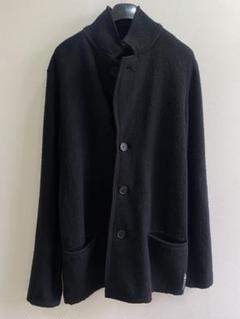 黒 コート ジョルジオ・アルマーニ　イタリア製　ピュアウール バージン org.jpg