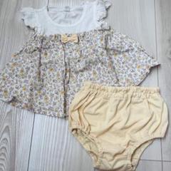西松屋　セットアップ　70 小花柄