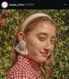 Leschats ピアス　店舗限定　あさぎーにょ　poppy