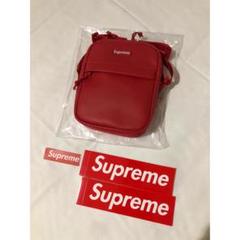 ●新品 Supreme Leather Shoulder レザーショルダーバッグ