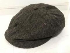 THE HW DOG&CO ダークグレー キャスケット　38 THE H.W.DOG&CO flat cap キャスケット rrl 38（THE H.W. DOG