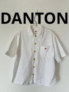 DANTON 半袖シャツ ホワイト 38