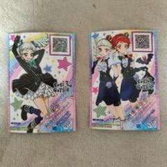 アイカツ　オンパレード　フルコーデカード　藤堂ユリカ　一ノ瀬かえで