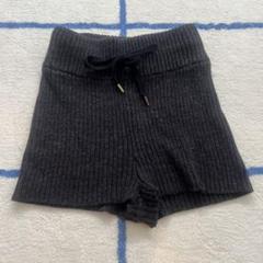 【新品未使用】Juemi リブ編みカーキニットパンツ 新品未使用】Juemi リブ編みカーキニットパンツ