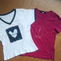 送料込【2枚セット】レディース Tシャツ 半袖