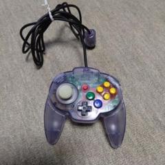 NINTENDO64 クリアパープル ホリパッドミニ64 ジャンク