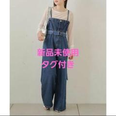 配色切替デニムコンビネゾン Chico PAL GROUP OUTLET｜【Chico】配色切替デニムコンビネゾン