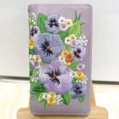 【最終価格】GALAXY Feel2 SC-02L 手帳型 スマホケース 刺繍