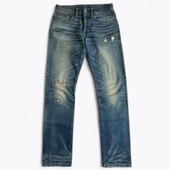RRL SLIM FIT SELVEDGE JEANS ダメージ加工 W29