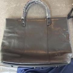 CORDURA FABRIC 黒 レザービジネスバッグ
