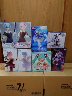 プライズフィギュア8点セット　Ｅ