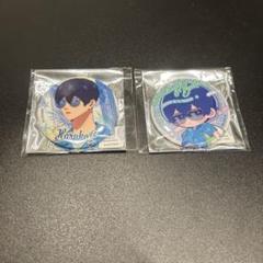 忘却バッテリー ローソン グリッター缶バッジ 清峰 等身大＆デフォルメ③