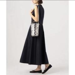 【美品】メアリ オル ターナ KAGO SHOULDER バッグ シルバー