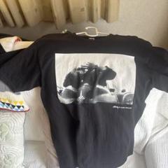 Stussy x Josh Cheuse ブラックTシャツ M