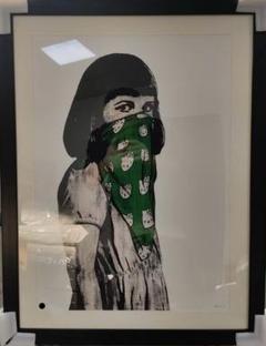 DOLK ストリートアート シルクスクリーンプリント DOLK ストリートアート シルクスクリーンプリント