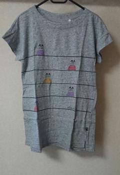 LisaLarsonリサラーソンユニクロフレンチスリーブロングＴシャツチュニック
