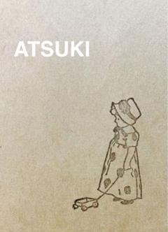 消しゴムはんこ。少女のサムネイル