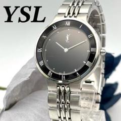 【新品電池】イヴサンローラン YSL レクタンギュラー メンズ 腕時計 YVES SAINT LAURENT イヴ・サンローラン 腕時計 GP クオーツ