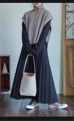 美品 FASHIRU プリーツ スカート ロング ブラック レディース ファシル pleated skirt | F A S H I R U
