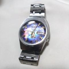 幻　SEIKO　アドバン　オーロラ文字盤　カットガラス　デイデイト　稼働