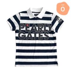 【定価19,800円】パーリーゲイツ ポロシャツ サイズ6(XL) ボーダー 241 パーリーゲイツ 日本製 半袖ポロシャツ ボーダー サイズ2 L