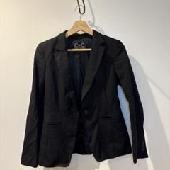 未使用品クードシャンス×中古美品マテリア セットアップ　ママスーツ　黒 未使用品クードシャンス×中古美品マテリア セットアップ ママ