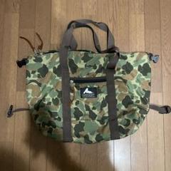グレゴリー　プルダウントート　旧タグ　カモ柄　made in USA 2way グレゴリー プルダウントート 旧タグ カモ柄 made in USA 2way