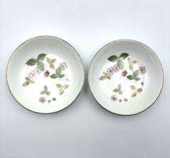 ウェッジウッド　ワイルドストロベリー小皿　5枚セット10cm ウェッジウッド（Wedgwood） ワイルドストロベリー オクタゴナル