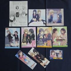 安達としまむら　特典　イラストカード　ポストカード　リーフレット
