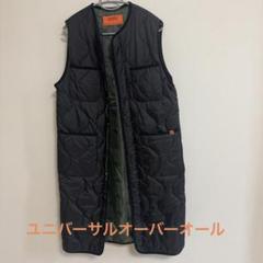 【新品未使用】ユニバーサルオーバーオール　キルティングベスト　ブラック UNIVERSAL OVERALL（ユニバーサルオーバーオール）の「キルト