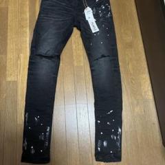 PURPLE BRAND ブラックデニム 28