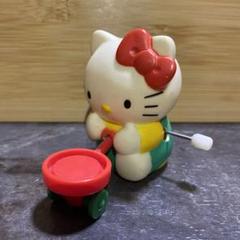 キティ　ゼンマイおもちゃ　メリーゴーランド　2000年　平成レトロ　レア 平成レトロ キティ ゼンマイおもちゃ サンリオ 汽車 ブリキ